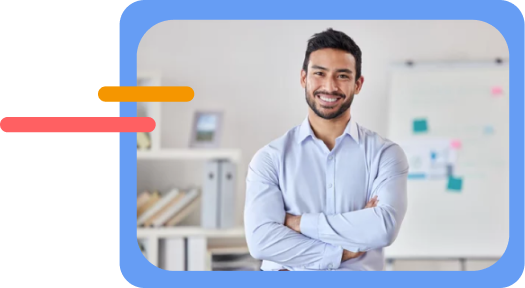 Professional on video call